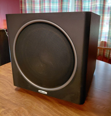 Polk Audio PSW125 Powered 12 in Subwoofer 150W RMS Wired Black