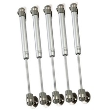 5Pcs Reusable Lift Struts Silver Gas Springs for Cabinet Strong Support