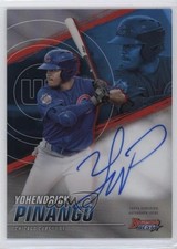 2021 Bowman's Best of Refractor Yohendrick Pinango #B21-YP Auto 0x7q