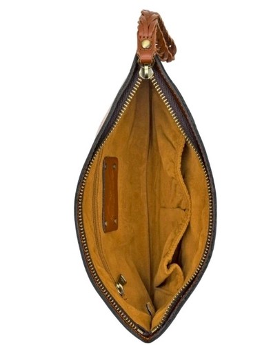 Patricia Nash Mailee Leather Pouch with RFID Protection-Aegean Bloom-NWOT - Picture 3 of 3