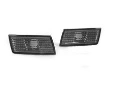 DEPO Crystal Smoke Front Bumper Side Marker Lights For 05-09 Chrysler 300C/300