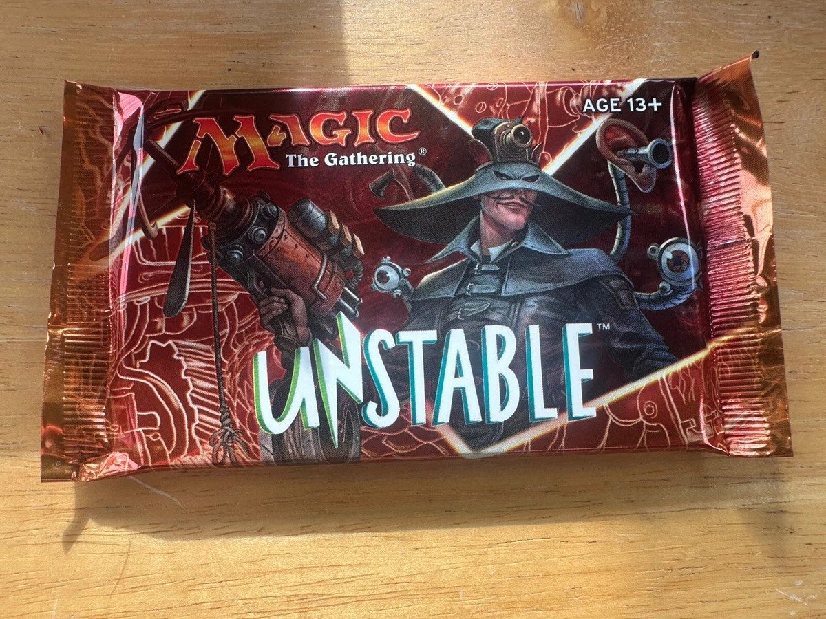 Magic: The Gathering Unstable Sealed Collectible Card Game Packs