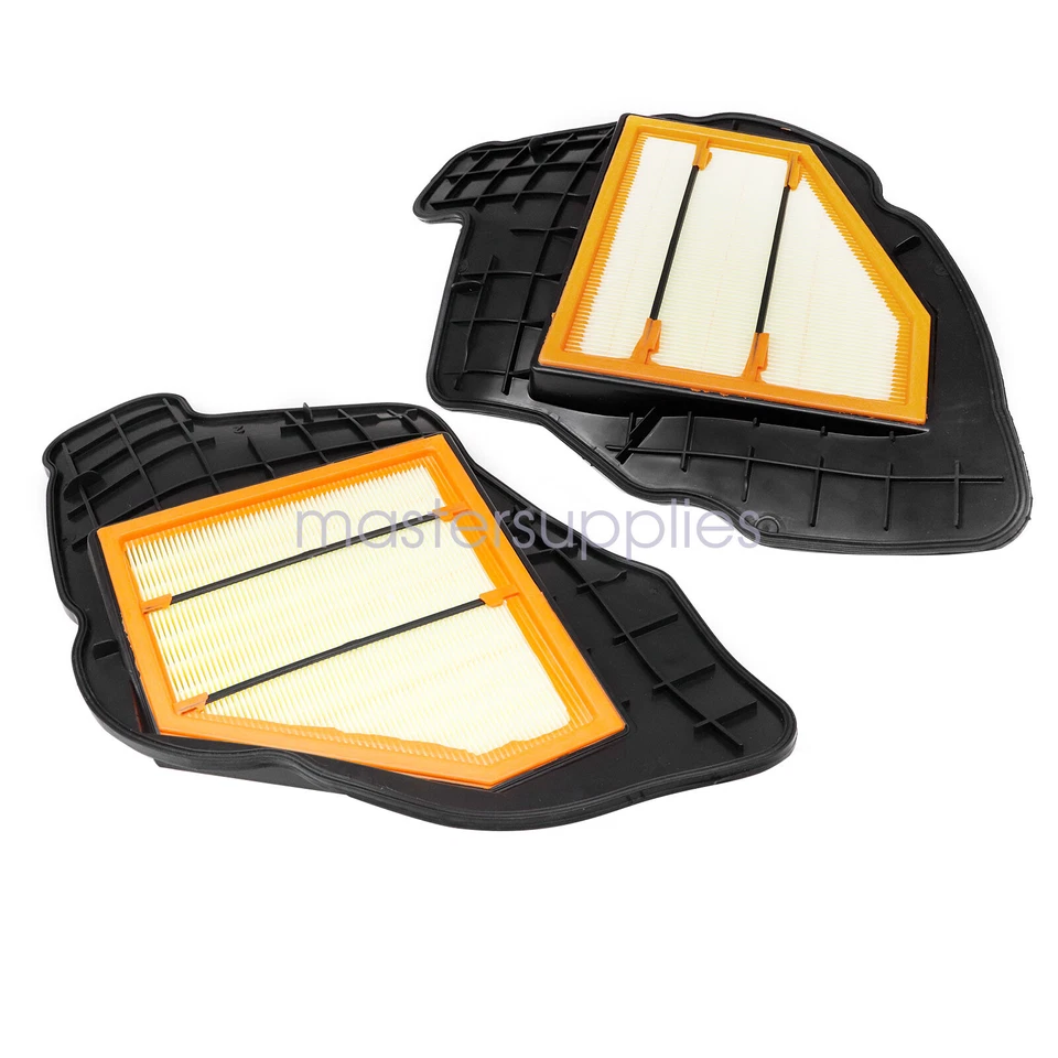 For BMW 550i 650i 750i 750Li X5 X6 4.4L 1 Pair Right Left Engine Air Filter - Изображение 4 из 4
