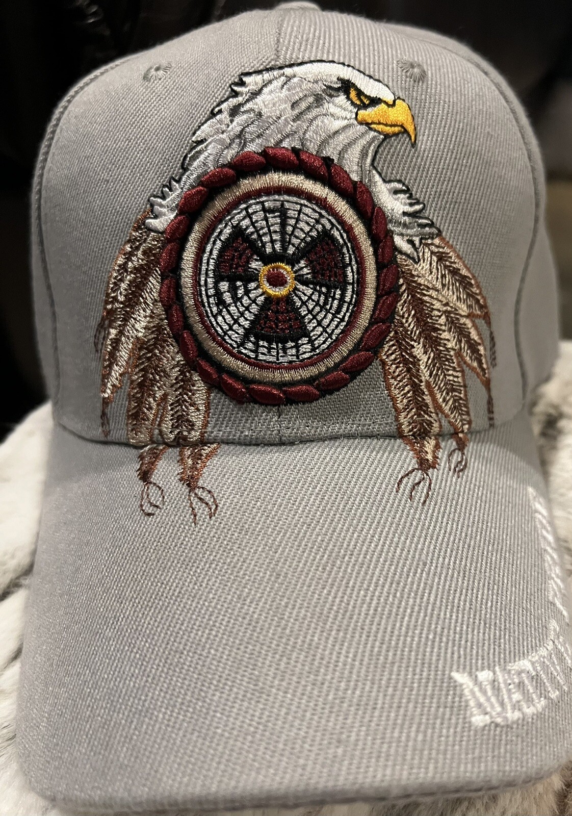 gray native pride hat - image 2