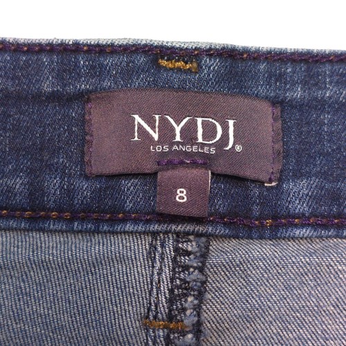 NYDJ Jessica Relaxed Boyfriend Womens Blue Jeans Size 8 ( Measures 32x29 ) - Picture 9 of 16