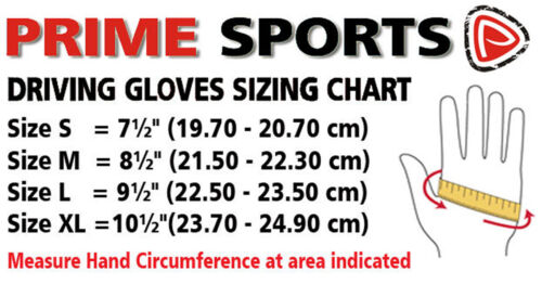 Nuevo Prime Retro Cuero Real Para Hombre Conducción Moda Guantes Sin Forrar Conductor 507 - Imagen 3 de 92
