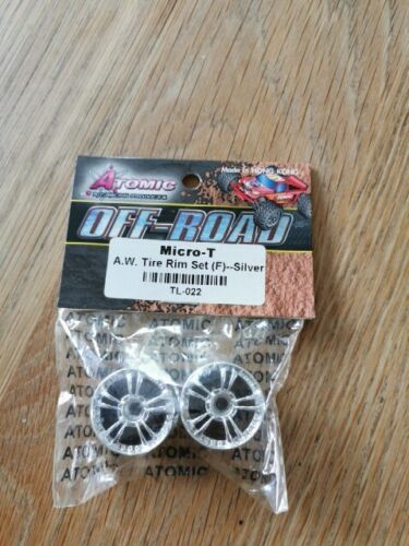 TL-022 ATOMIC Racing Products A.W. Front tire rim set for Losi Micro-T NIP - Picture 1 of 2