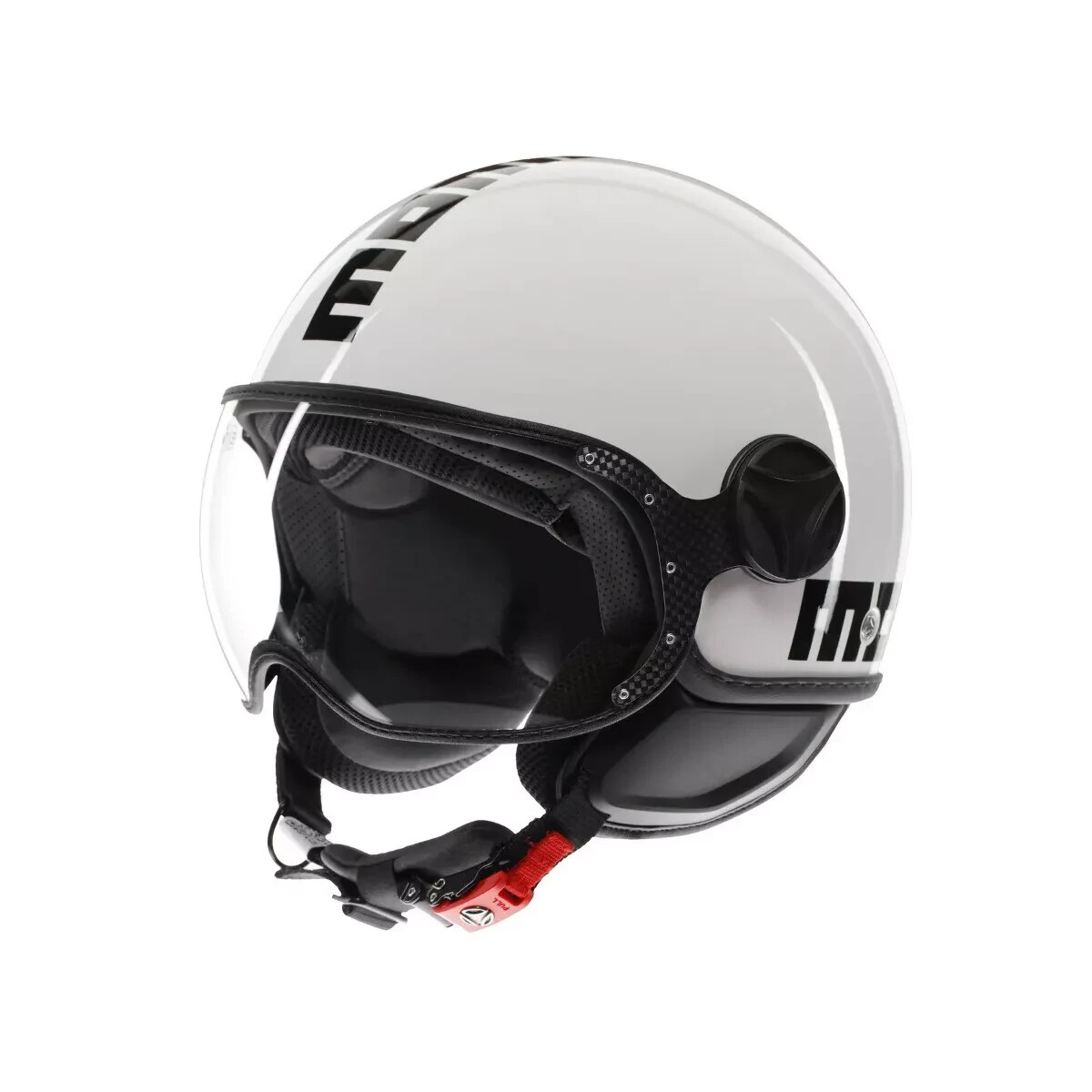 MOMO DESIGN FGTR CLASSIC E2206 Jet Helmet Glossy White