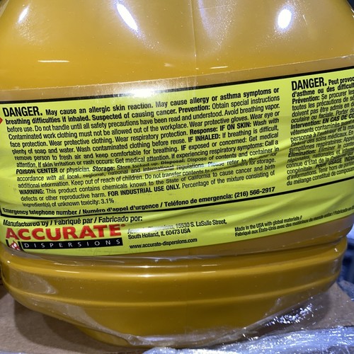 CASE 2- 1 US GAL EA COLORCAST ECOTONER COLORANT YELLOW OXIDE/DEEP GOLD A60Y00903 - Picture 6 of 8