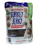 chewmasters organic turkey jerky