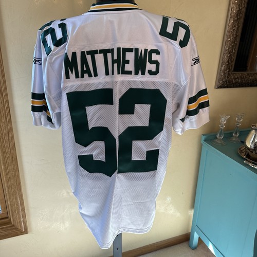 NFL Reebok Onfield Green Bay Packers Clay Matthews #52 Sewn Jersey size 48 - Picture 3 of 5