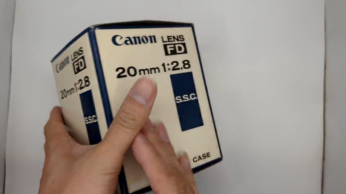 CANON FD 20mm F2.8 S.S.C キャノン 希少なOマーク CANON FD 20mm F2.8 S.S.C キャノン 希少なOマーク CANON FD