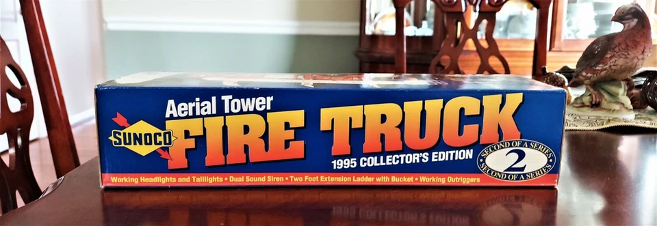 Lights Sounds Fire Truck Aerial Tower New - Image 2 of 4