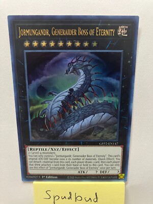 Jormungandr, Generaider Boss Of Eternity Ultra Rare GFP2-EN021 (Near Mint  1st E) | eBay