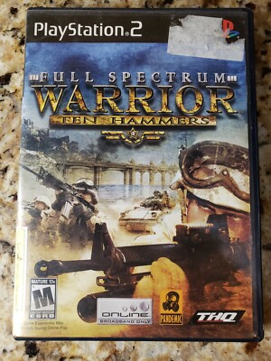 Full Spectrum Warrior: Ten Hammers (PS2, PlayStation 2) Disc Only Tested Fast!