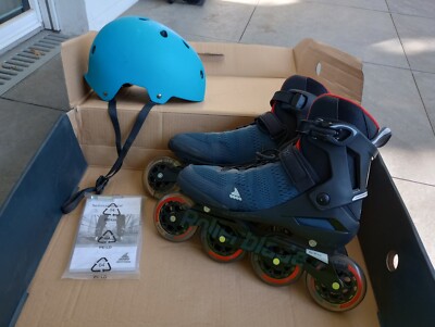 rollerblade inline skates, Grösse 43 und Helm Grösse L 59-61, nur einmal benutzt