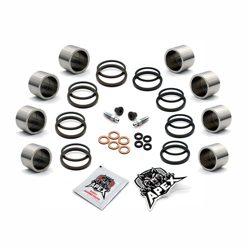 Suzuki GSXR750 K8 2008 front brake caliper piston seal rebuild repair