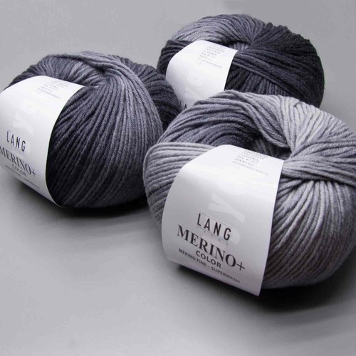 Lang Yarns Merino+ Color 5 - LL 180m / 100g - Tamaño De Aguja 4,5 - 5 - Imagen 2 de 3