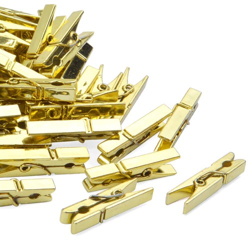 50 Pieces Photo ClipsMini Plastic Picture Paper Clip Clothespins Peg for Offi... - Picture 4 of 7