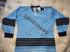 PITTSBURGH PENGUINS 1967 THROWBACK ADIDAS HOCKEY JERSEY sz 50 NWT