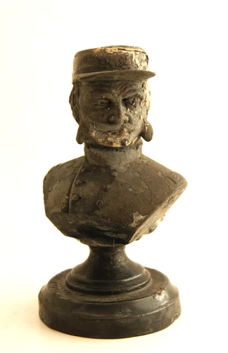 Antique James W. Tufts Triple Plate Civil War Cap'n Pepper Pepper Shaker #2142