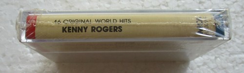 16 Original World Hits by Kenny Rogers Rare 89 Malaysia Cassette Tape New Sealed - Picture 3 of 3