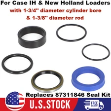 Replaces 87311846 Seal Kit For Case IH & New Holland Loaders - 1-3/4" 1-3/8" US