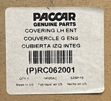 ~NEW GENUINE PACCAR OEM KENWORTH PETERBILT LEFT SIDE EXTENDER COVERING ~RC062001