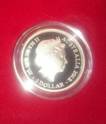 Royal Australia Mint 2012 Dragon .999 Fine Silver Proof $1 Coin 11.66g COA box - Picture 8 of 10