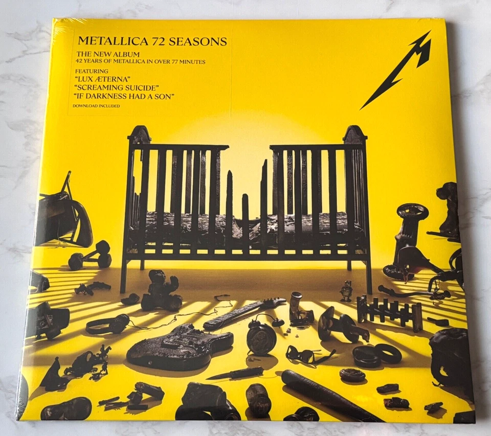 Metallica 72 Seasons 2 LP SPLATTER VINYL 🚨POP-UP CHICAGO EXCLUSIVE!🚨NEW! Foto 2 de 4