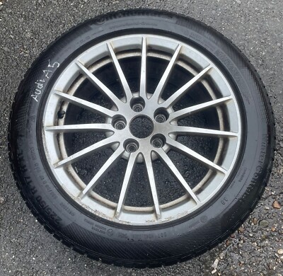 17 Zoll Alufelge 7,5Jx17 ET29 5X112 Felge 1x Audi A4 S4 A5 Original 8W0601025AE