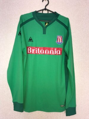 Stoke City Goalkeeper football shirt 2009 2010 rare jersey M