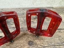 Wellgo Bmx Red Pedal Set 9/16”