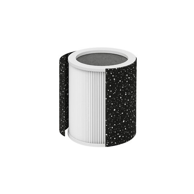 Nispira H-HF400-VP HEPA Carbon Filter for Hunter Air Purifier HP400 H-PF400 1 Pk