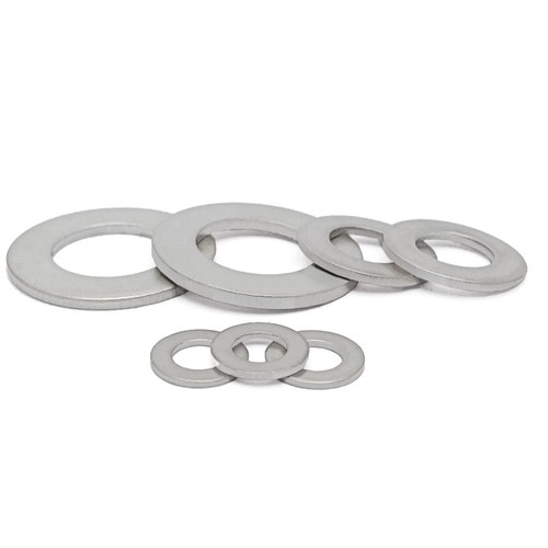 TA2 Titanium Metric Flat Washers M2 M3 M4 M5 M6 M7 M8 M10 M12 M14 M16~M24 Ti GR2 - Picture 8 of 14