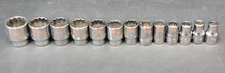 Matco 13 piece 1/2" Drive 12-Point SAE Shallow Socket Set  3/8" - 1-1/8"