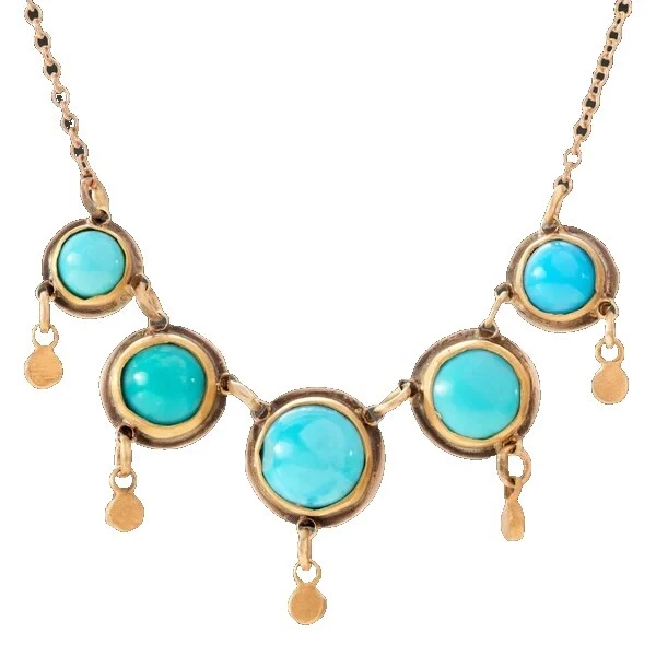 Los Ángeles Turquesa moda Collares y Colgantes