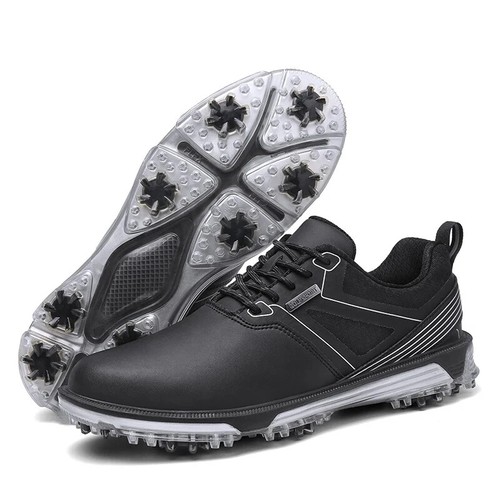 Men's Golf Shoes Comfortable Golf Sneakers Waterproof Anti Slip Walking Shoes - Picture 7 of 30