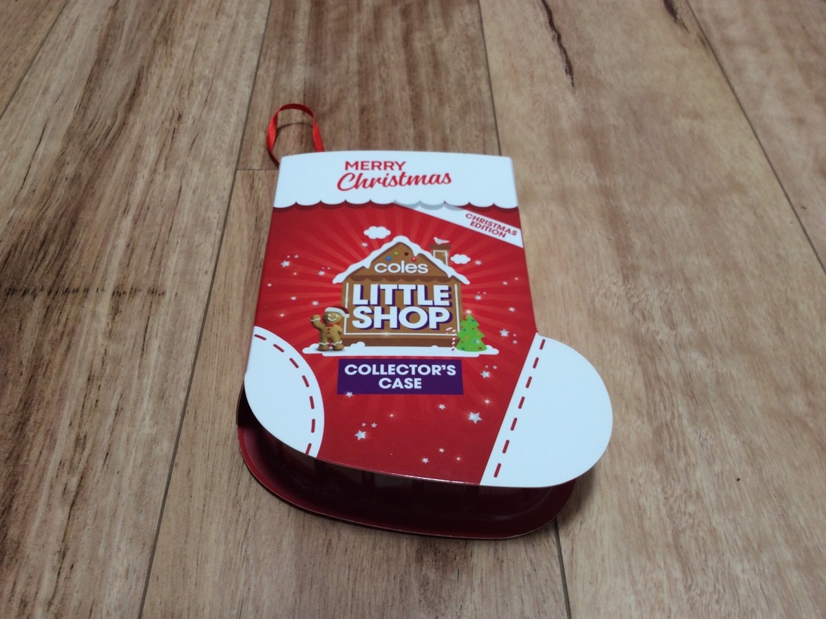 Coles コールズ Little Shop Christmas Edition Coles Little Shop Mini Collectables Christmas Edition Full