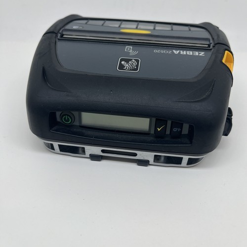 Zebra ZQ520 Mobile Label Thermal Printer BT USB NO Battery NO Adapter Tested - Picture 3 of 8