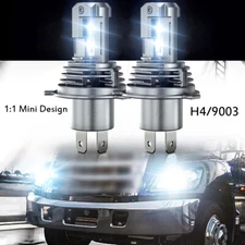 For Hino 145 165 185 258 268 338 LED Headlight H4 9003 6000K High/Low Beam Bulbs
