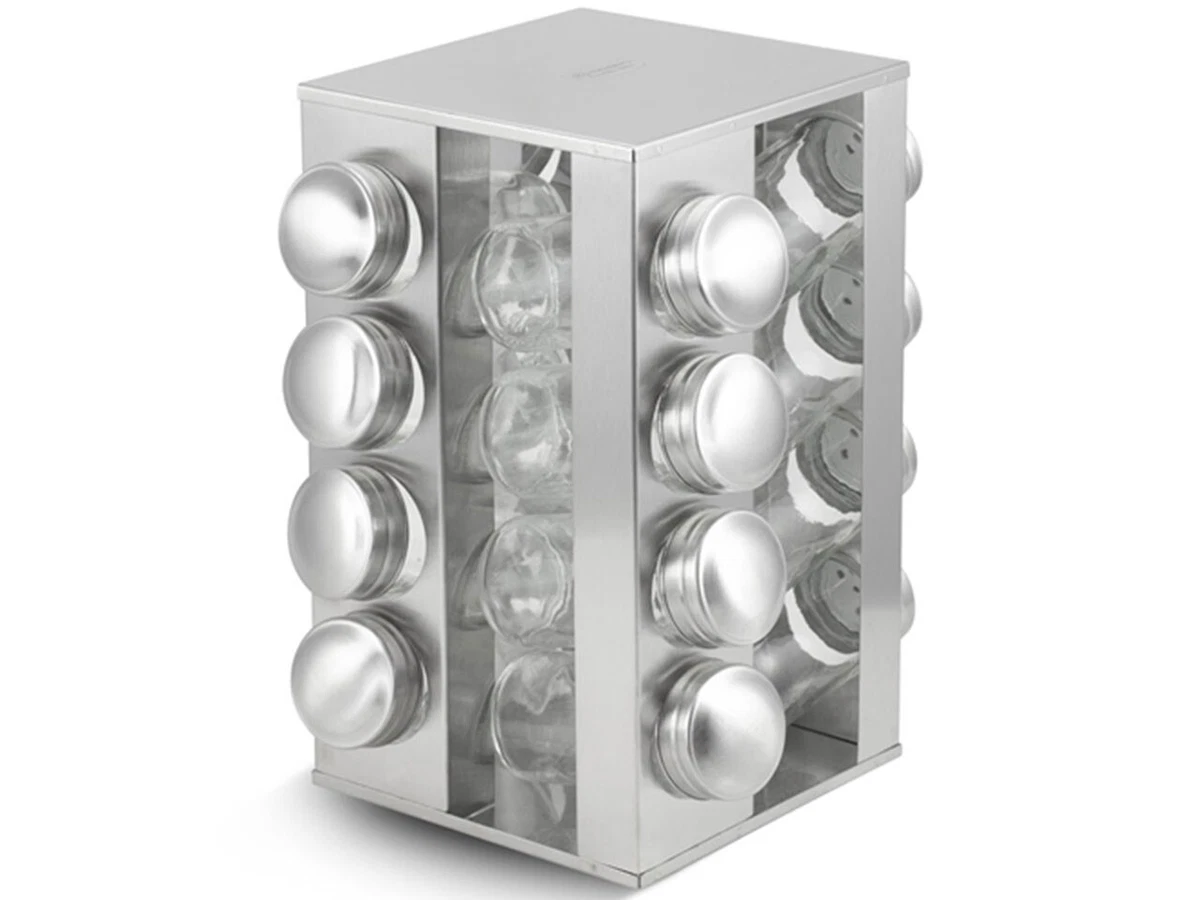 ACCIAIO INOX PURI Dabba con Coperchio Conservazione Alimenti Contenitori Set Di EUR 170,11
