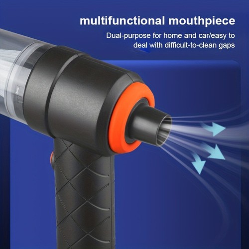 Compact Cordless Vacuum Cleaner 1 Set Multifunctional Handheld Vacuum Cleaner - Afbeelding 3 van 12
