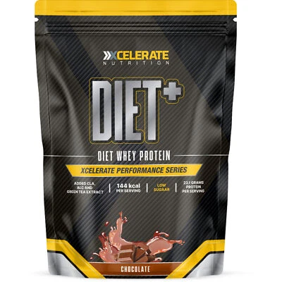 PHD NUTRITION Diet Whey Protein Powder Low Carb & Sugar with CLA, L-Carnitine & Green Tea 907g