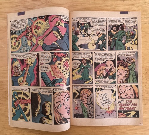 ADVENTURE COMICS #476 (1980) Plastic Man, Aquaman, Starman, Poseidon - Foto 3 di 4