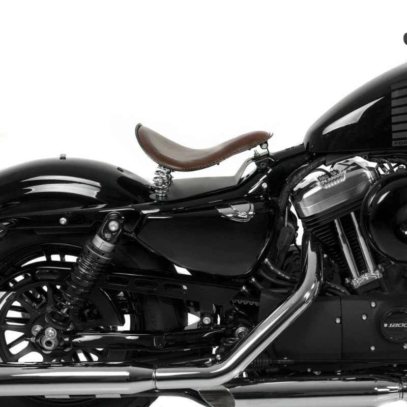 Solo Federsattel mit Grundplatte Craftride SG10 braun - Bild 4 von 4