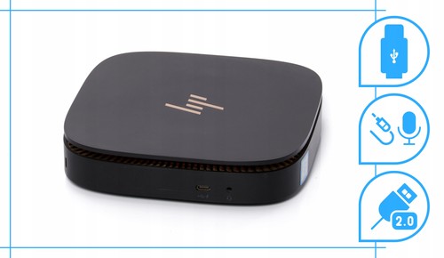 Computadora PC HP Elite Slice Mini Intel Core i5 512 GB SSD/16 GB Windows 11 Pro - Imagen 4 de 12