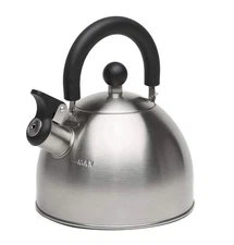 Primula Stewart 1.5Qt Whistling Stovetop Kettle Stainless Steel Cool Touch