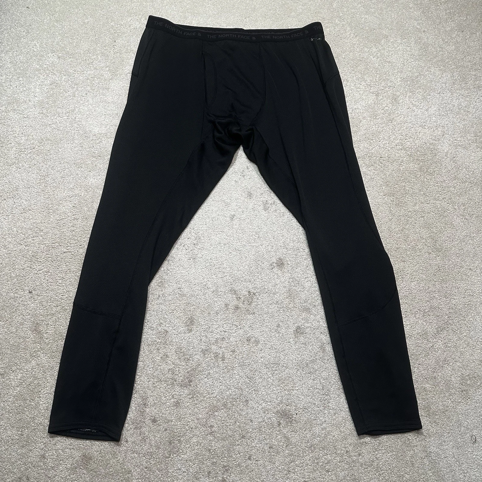 The North Face FlashDry Basel Layer Thermal Pants Mens XL Extra Large Black