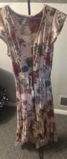 American Rag floral high low maxi floral boho feminine fairy dress size XS